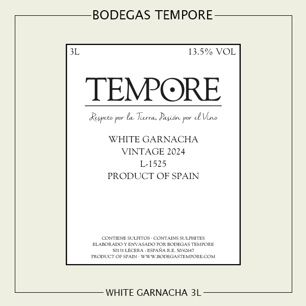 Tempore White Garnacha 3L