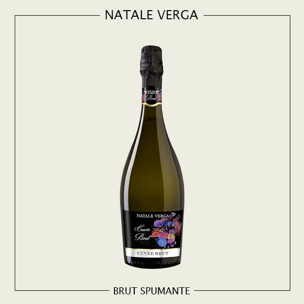 NATALE VERGA SPUMANTE BRUT . 나탈레 베르가 스푸만떼 브뤼트
