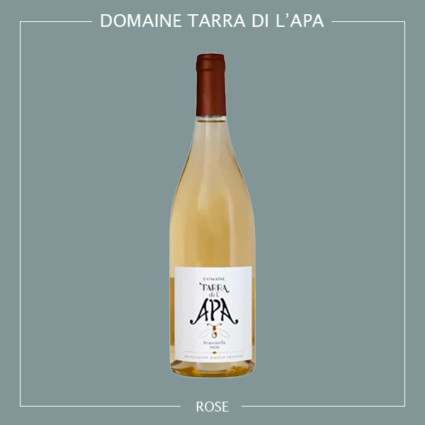 Domaine Tarra di l'APA Rose . 도멘 타라 디 라파 로제