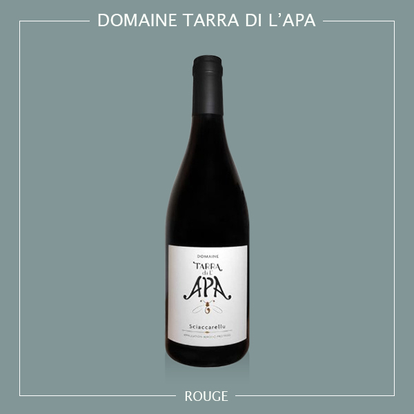 Domaine Tarra di l'APA Rouge . 도멘 타라 디 라파 루즈